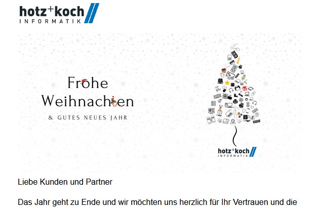 Security Awareness Training, Outlook (New) ab Januar 2025 und unsere Festtags-Info