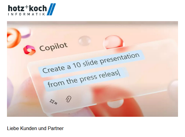 Microsoft Copilot - Ihr smarter Begleiter im Arbeitsalltag